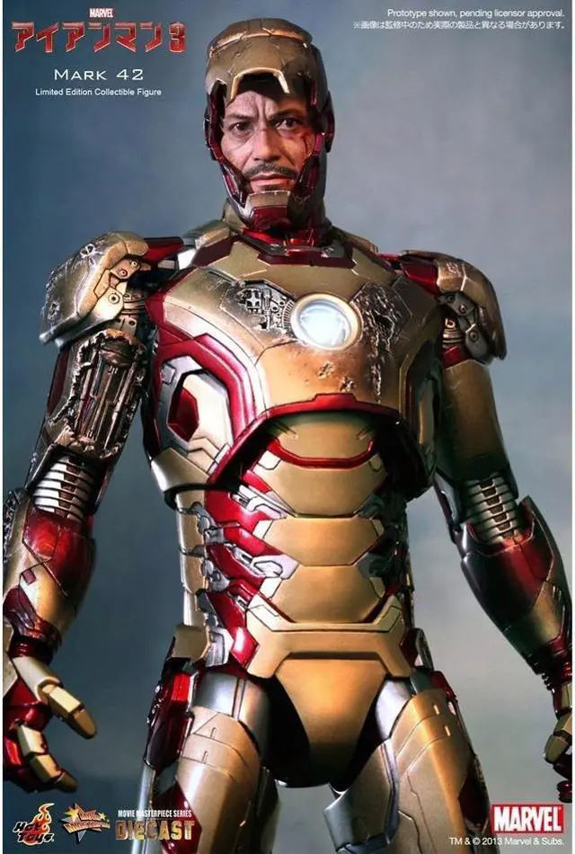 Alt view image 4 of 16 - Iron Man Mark XLII Movie Masterpiece 1/6 Hot Toys Limited Edition Figure