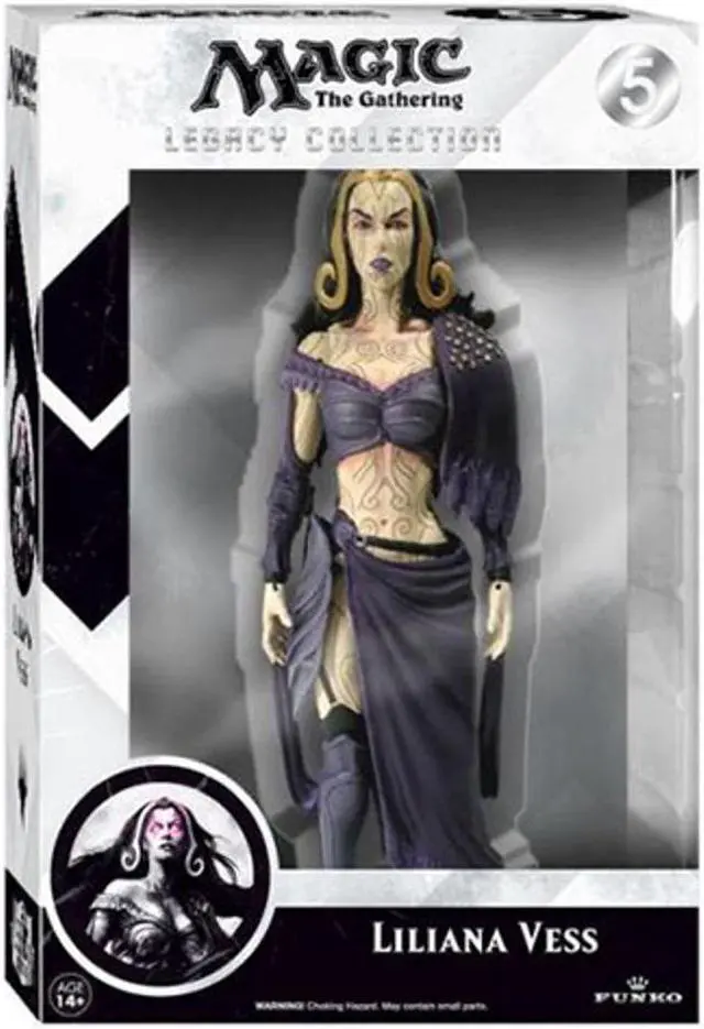 Alt view image 3 of 9 - Funko Magic The Gathering Legacy Collection Liliana Vess Action Figure