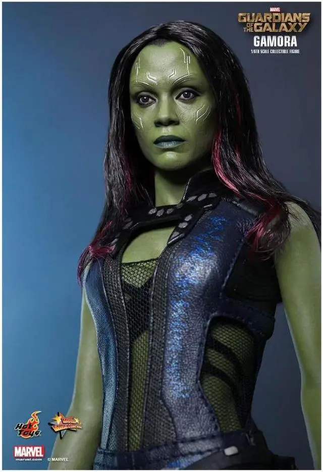 Alt view image 5 of 16 - Gamora Guardians of the Galaxy Movie Masterpiece 1/6 Scale Hot Toys Figure