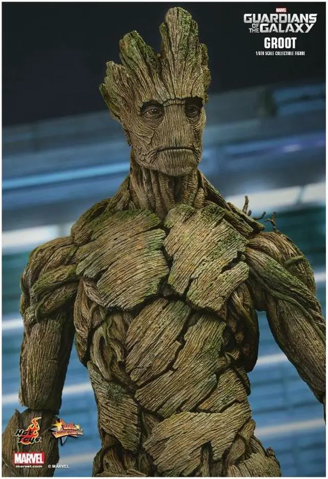 Alt view image 3 of 12 - Groot Guardians of the Galaxy Movie Masterpiece 1/6 Scale Figure