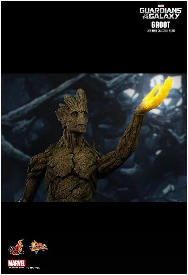 Alt view image 5 of 12 - Groot Guardians of the Galaxy Movie Masterpiece 1/6 Scale Figure