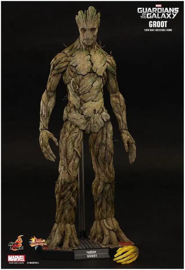 Alt view image 7 of 12 - Groot Guardians of the Galaxy Movie Masterpiece 1/6 Scale Figure