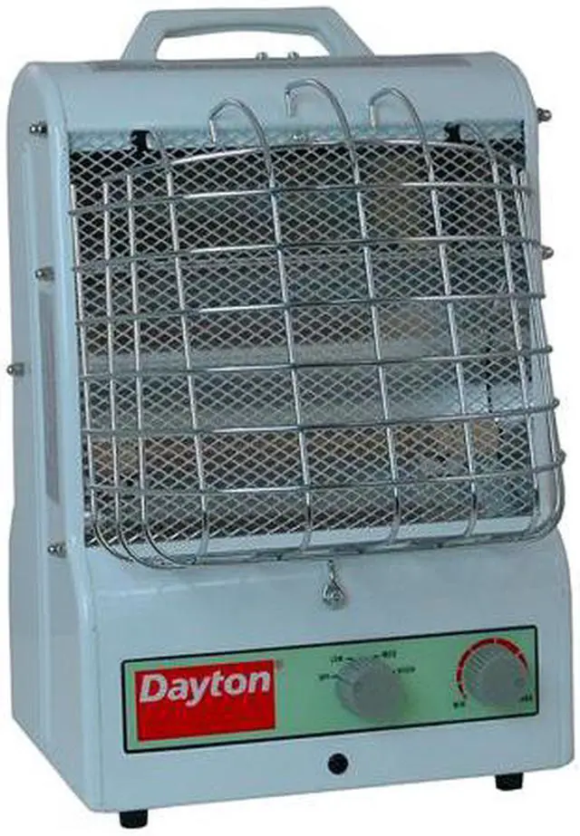Main image of DAYTON 3VU31 Portable Electric Heater, 15 in L x 11 1/2 in W x 11 in D,