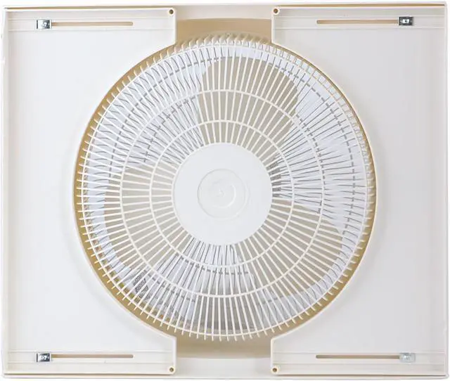 Alt view image 5 of 20 - Air King Storm Guard 16" 3-Speed 1/16 HP Plastic Blade Ball Bearing Window Fan