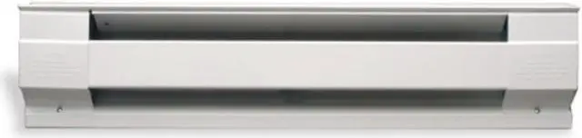 Alt view image 2 of 8 - Cadet 48 In. 1000-Watt 240-Volt Electric Baseboard Heater, White 09954
