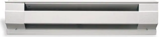 Alt view image 2 of 9 - CADET 2F500-1W 30" Electric Baseboard Heater, White, 500W, 120V