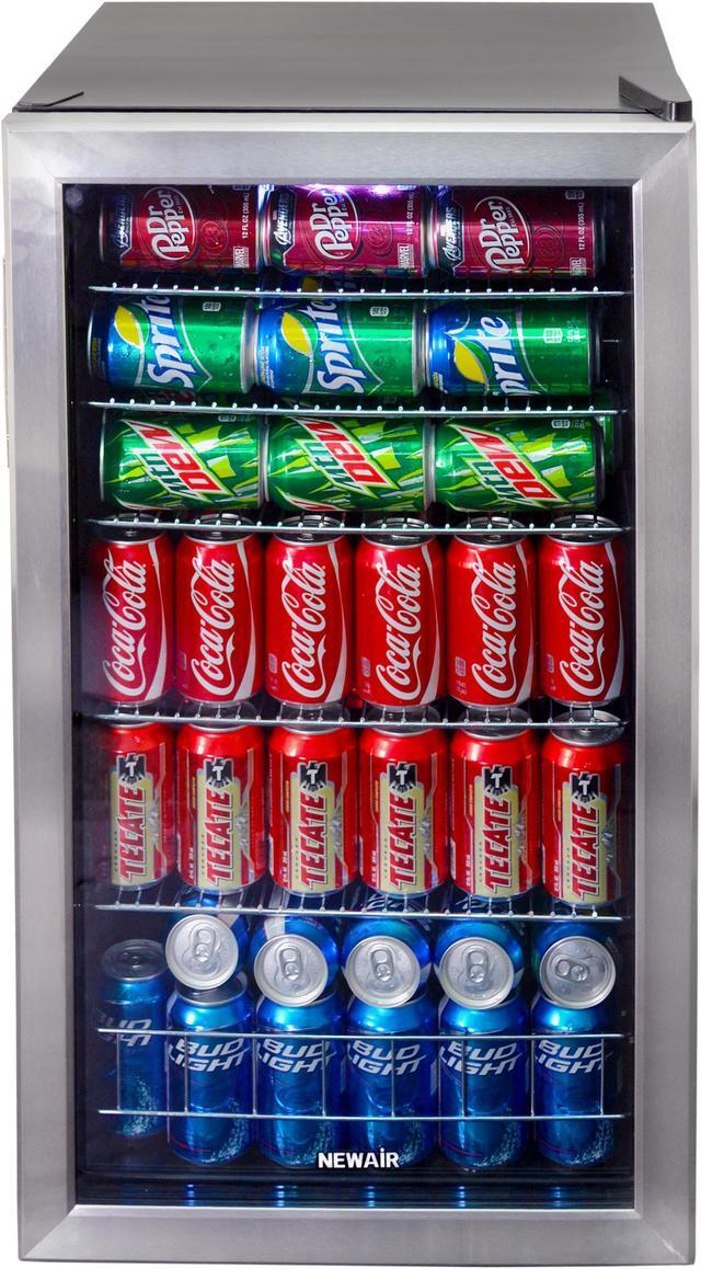 Alt view image 6 of 14 - NewAir AB-1200 126-Can Stainless Steel Beverage Cooler