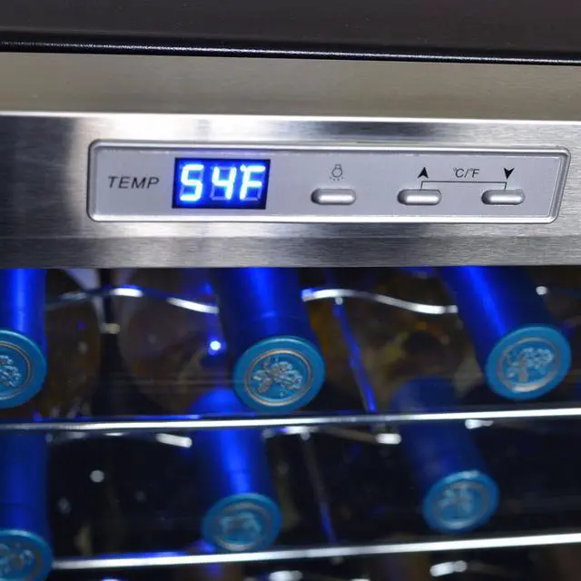 Alt view image 11 of 15 - NewAir AWC-330E 33 Bottle Compressor Wine Cooler