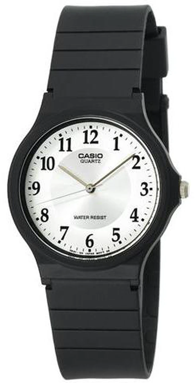Main image of Casio #MQ24-7B3 Men's Casual Rubber Strap Analog Watch