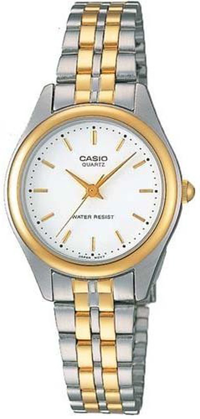 Alt view image 2 of 5 - Casio Women's Two-tone Bracelet watch #LTP-1129G-7A