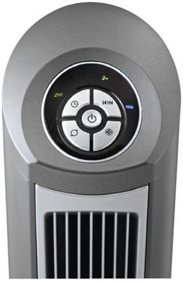 Alt view image 2 of 8 - Lasko 48" Oscillating 3-Speed Tower Fan with Ionizer, Remote Control, Timer
