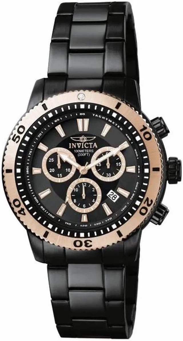 Alt view image 8 of 13 - Invicta  Specialty 1206  Stainless Steel Chronograph  Watch