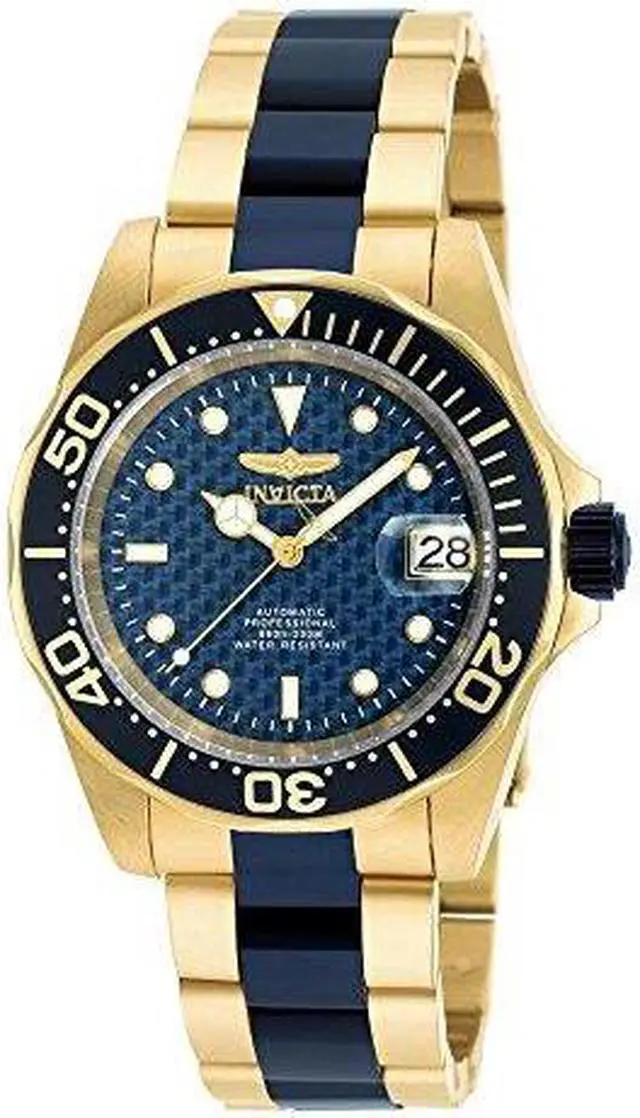 Main image of Invicta Men's 90185 Pro Diver Automatic 3 Hand Dark Blue Dial Watch