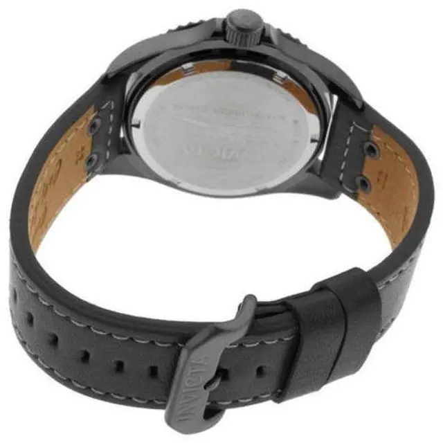 Alt view image 5 of 13 - Invicta 22077 Men's Pro Diver Grey Genuine Calf Leather Gunmetal Dial Gunmetal Ip Ss Watch