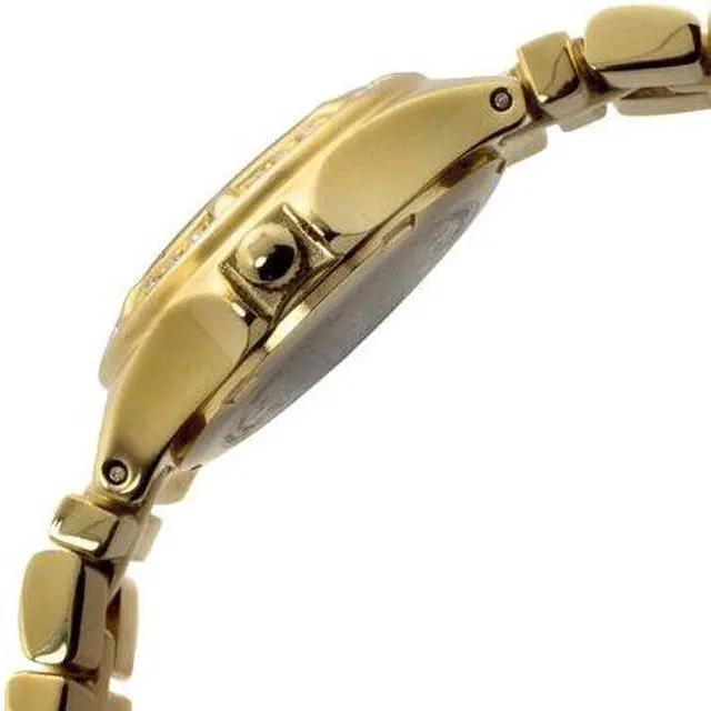 Alt view image 6 of 15 - Invicta 0134 Women's Wildflower 18K Gp Ss Gold-Tone Dial 18K Gp Ss Watch