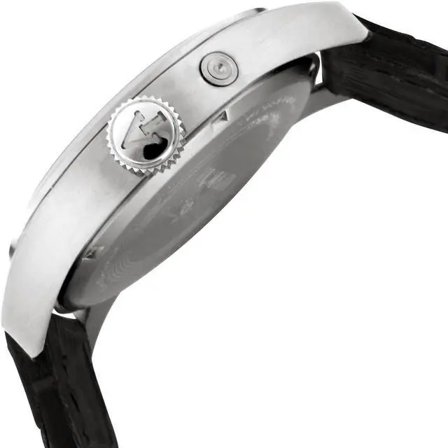 Alt view image 13 of 17 - Men's Invicta II Black Dial Black Calf Leather