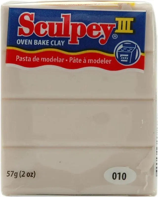 Alt view image 2 of 5 - Sculpey III Polymer Clay 2oz-Translucent
