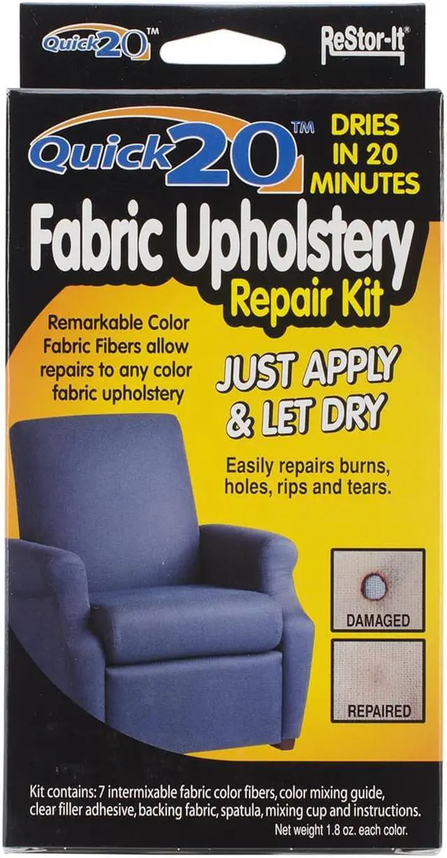 Alt view image 2 of 10 - Quick 20 Fabric and Upholstery Repair Kit