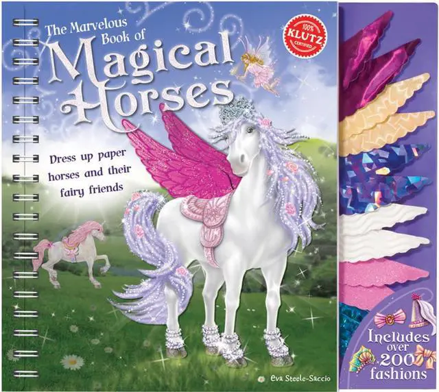 Alt view image 4 of 6 - The Marvelous Book of Magical Horses