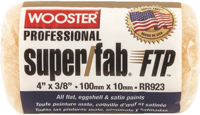 Alt view image 2 of 5 - Wooster Brush Company R239 4 in. Super Fab 0.37 in. Nap Roller Cover