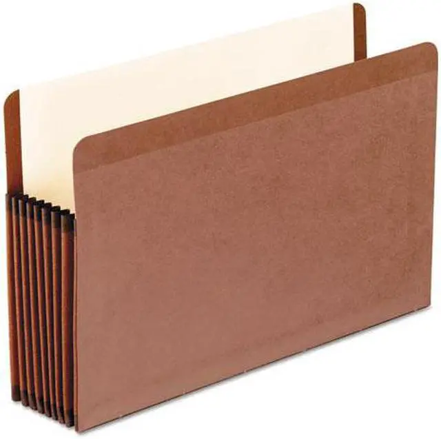 Alt view image 6 of 20 - Tops Pendaflex 45303 Watershed 7   Expansion File Pocket  Straight Cut  Legal  Red  5/Box