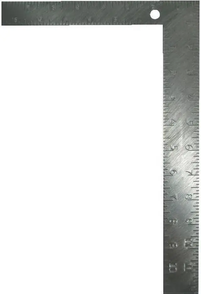 Main image of Johnson Level 430 Steel Carpenter's Square-12" CARPENTER SQUARE