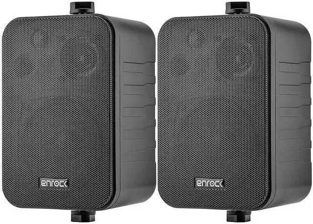 Alt view image 5 of 6 - Pyle PLMRB29W Single DIN Bluetooth Marine MP3 AM/FM Stereo Receiver with White Cover, 22" Radio Antenna, Wire, 2x 4" 30 Watt Peak Water-Resistant 3-Way InDoor/OutDoor Audio Speakers (Black)