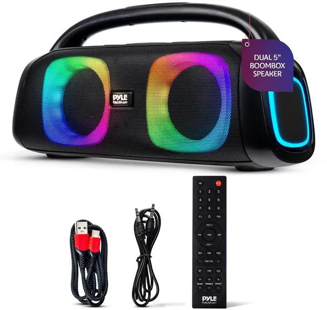 Main image of Pyle Audio Soundcore Boom 2 - Boombox Bluetooth Speaker with True Wireless Stereo System - Enjoy Powerful Bass and Clear Treble - Large Bluetooth Speaker with LED Display - Model PPHP26HD - 160W