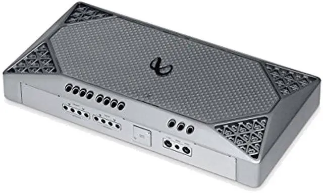 Alt view image 4 of 7 - JVC KD-X38MBS Single-DIN Marine Bluetooth USB/AUX LED AM/FM SiriusXM Ready Stereo Receiver W/White Cover, 4x 8" 375W Max Power Boat White Speakers, 4-Channel Compact Amplifier W/8-Gauge Kit, Antenna