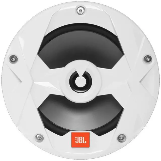 Alt view image 3 of 6 - JVC KD-X560BT Single-DIN Marine Bluetooth USB/AUX MP3 AM/FM Radio Digital Media Stereo Receiver W/White Cover, 2x 6.5" 225W Max Power 2-Way Multi-Element Boat White Speakers W/50 Feet Wire, Antenna