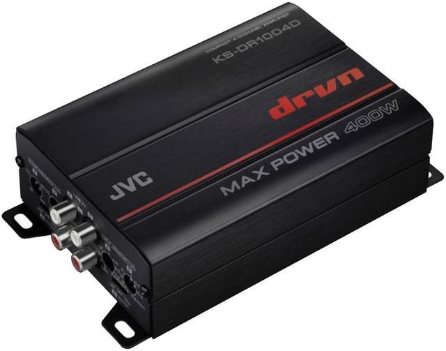 Alt view image 4 of 7 - JVC KD-X560BT Single-DIN Marine Bluetooth USB/AUX MP3 AM/FM Radio Digital Media Stereo Receiver W/White Cover, 4x 6.5" 100W Max Power 2-Way Boat Speakers, 4-Channel Compact Amplifier W/Kit, Antenna