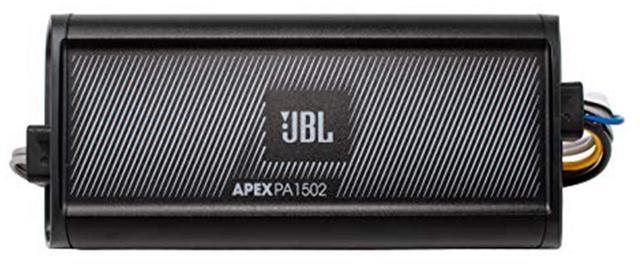 Alt view image 4 of 7 - JVC KD-X560BT Single-DIN Marine Bluetooth USB/AUX MP3 AM/FM Radio Digital Media Stereo Receiver W/White Cover, 4x 6.5" 300W Max Power 2-Way White RGB LED Speakers, 2-Channel Amplifier W/Kit, Antenna