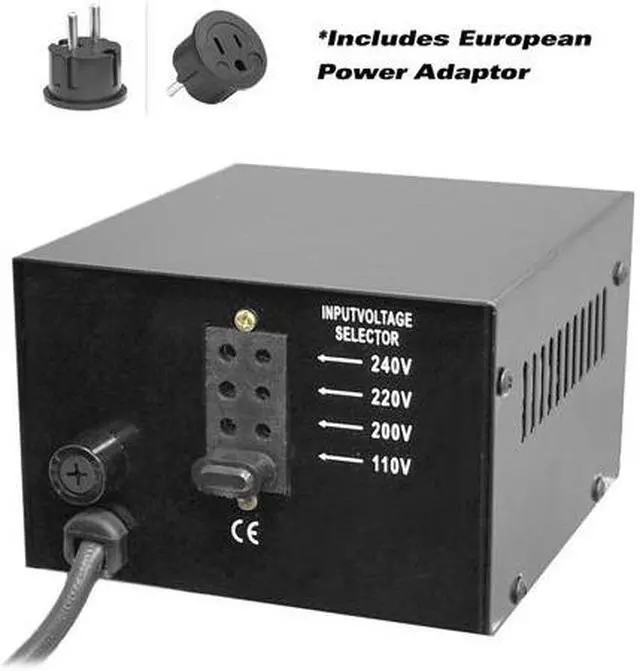 Alt view image 2 of 10 - New Pyle PVTC320U 500 Watt Step Up and Step Down Voltage Converter Transformer with USB Charging Port - AC 110/220V