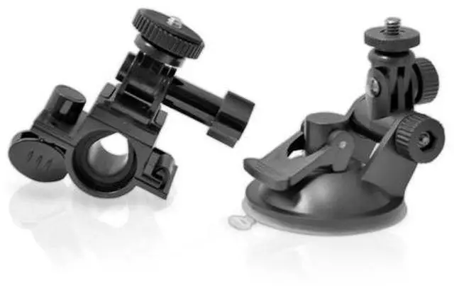 Main image of High-Definition Sports Action Camera w/ 720p Wide-Angle Camcorder, 5.0 MP Camera, 2" Touch Screen, Micro SD Card Slot, Waterproof Case & Mounting Gear for Biking