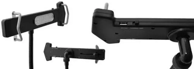 Alt view image 7 of 17 - Universal Tablet PC/Android/Kindle/iPad Floor Stand For Music, Reading, Bedside Use,Fitness Use