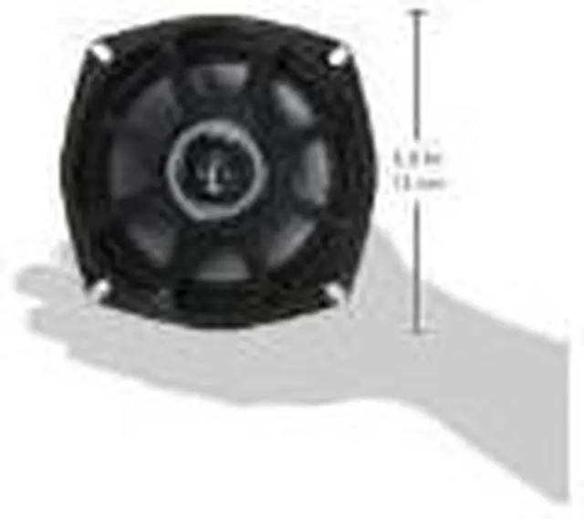 Alt view image 8 of 20 - Kicker 10 PS5250 2-Ohm 5 ¼" 2-way Marine Speakers