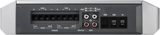 Alt view image 8 of 16 - Rockford Fosgate PM400X4 400 Watt 4-Channel Marine Boat Amplifier