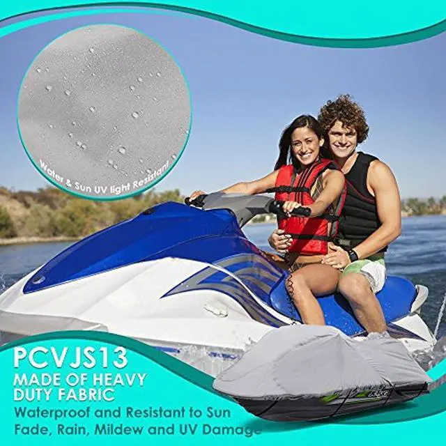 Alt view image 6 of 20 - Armor Shield Jetski Storage Cover - Universal Trailer/Storage Cover for Jetski (127’’ - 138’’ -inches)