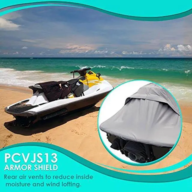 Alt view image 4 of 20 - Armor Shield Jetski Storage Cover - Universal Trailer/Storage Cover for Jetski (127’’ - 138’’ -inches)