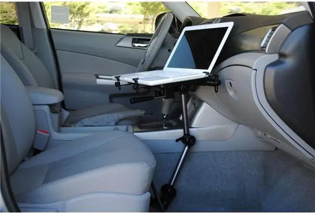 Alt view image 2 of 3 - *Bundle Package* Mobotron MS-426SB Standard Car iPad Laptop Mount Holder Stand with Supporting Brace