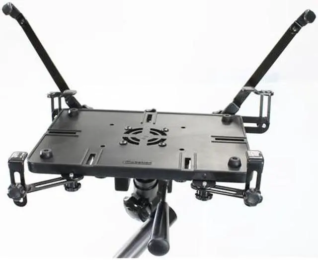 Alt view image 5 of 17 - *Bundle Deal* Mobotron MS-526-SS Heavy-Duty Car SUV iPad Notebook Laptop Mount Holder Stand + Mobotron SS-104 Screen Stabilizer