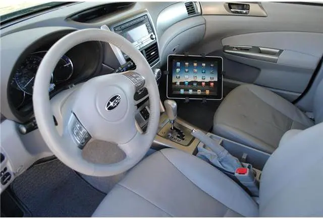 Alt view image 3 of 17 - *Bundle Deal* Mobotron MS-526-SS Heavy-Duty Car SUV iPad Notebook Laptop Mount Holder Stand + Mobotron SS-104 Screen Stabilizer