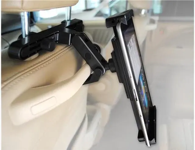 Alt view image 4 of 10 - Mobotron HM-200V Car Universal Tablet Headrest Mount