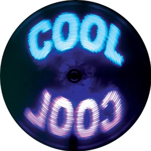 Alt view image 5 of 6 - Fantasma OWL BK-7082 Bicycle On-Wheel LED Imaging System  (700c~up)