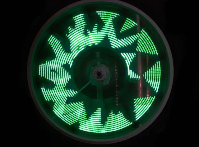 Alt view image 4 of 7 - Fantasma OWL BK-2071 Bicycle On-Wheel LED Imaging System  (20"~up) - Preprogrammed Images