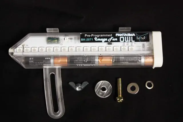 Alt view image 6 of 7 - Fantasma OWL BK-2071 Bicycle On-Wheel LED Imaging System  (20"~up) - Preprogrammed Images