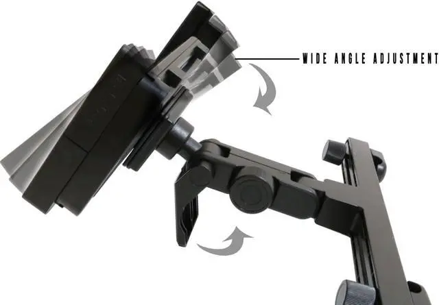 Alt view image 5 of 10 - Mobotron HM-200V Car Universal Tablet Headrest Mount