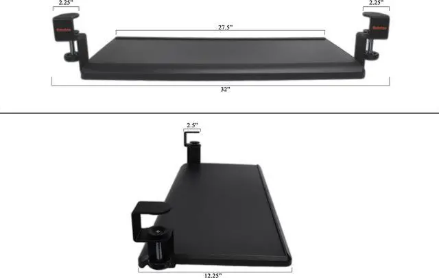 Main image of Mobotron Under-desk Keyboard Clamp Tray Electronic Device Platform