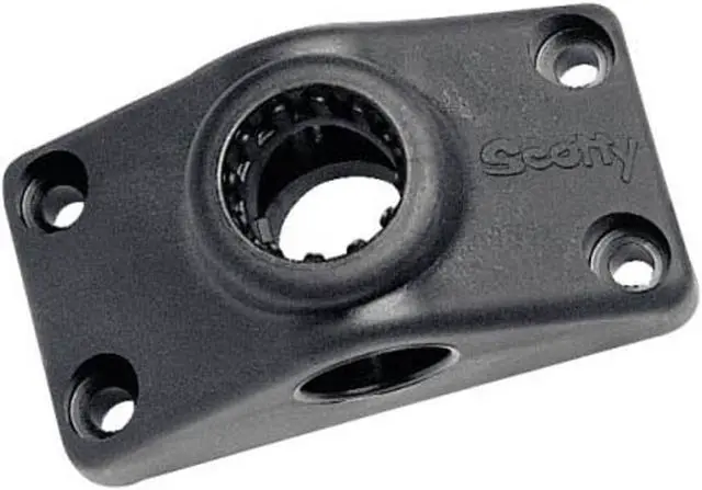 Alt view image 10 of 12 - SCOTTY SIDE/DECK MOUNTING BRACKET BLACK 241-BK