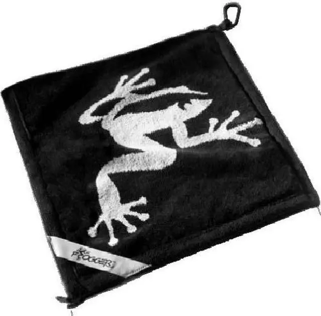 Alt view image 3 of 5 - Frogger Golf Amphibian Towel Golf Towel